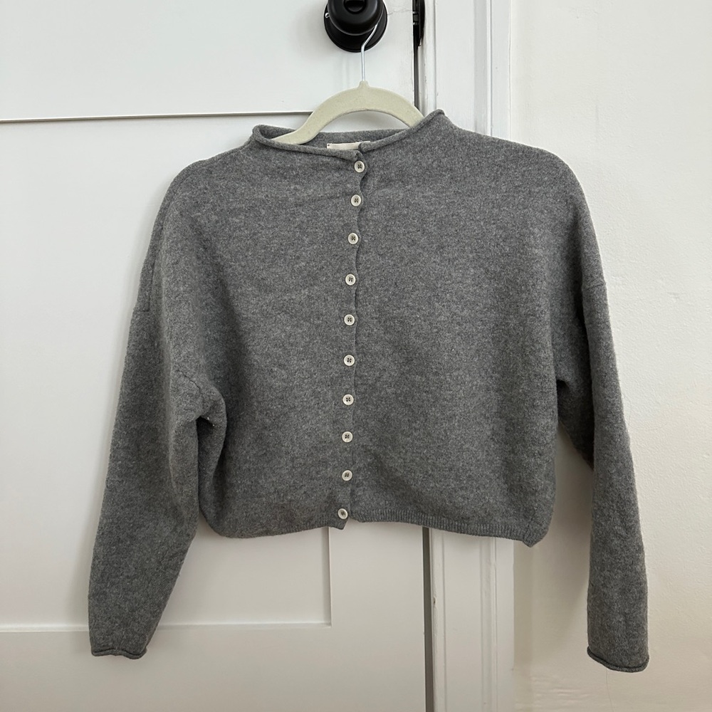 James Street Co Peri Shrunken Cardigan